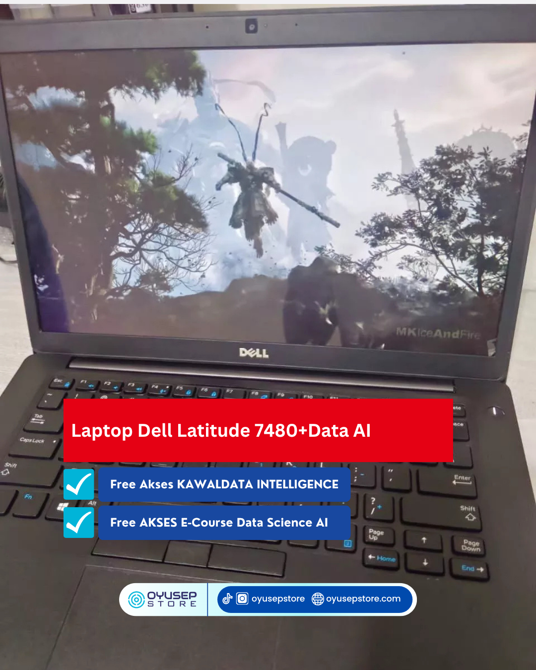 Dell Latitude 7480+Data AI