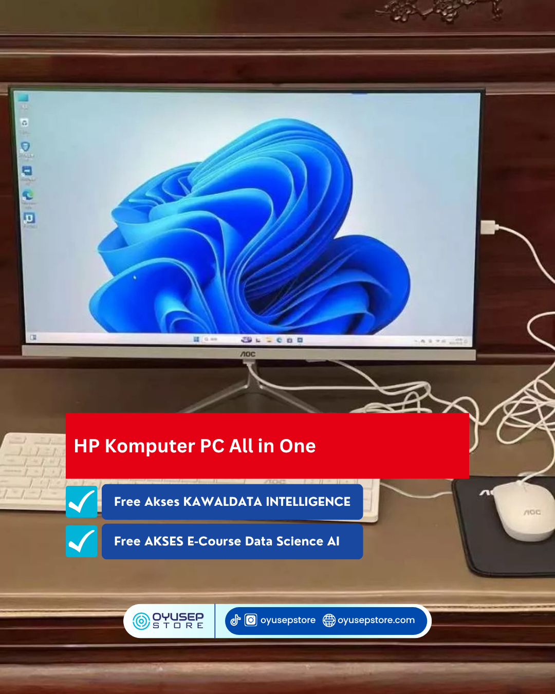 HP Komputer PC All in One