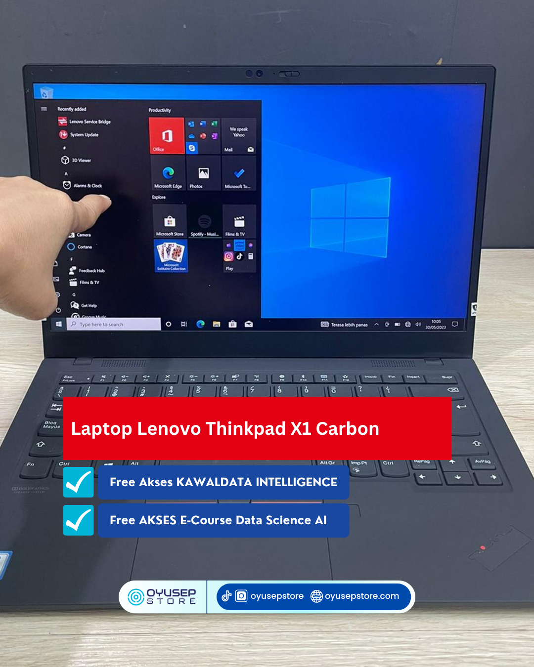 Lenovo Thinkpad X1 Carbon i7 Gen 11 DataAI